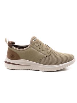 Sneaker Skechers 210239 Taupe para Hombre