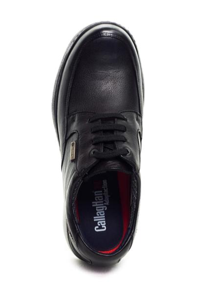 Zapato hombre resistente al agua Callaghan Chuck 48800 color negro.