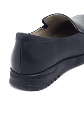 Mocasín Pitillos 116 Negro para Mujer