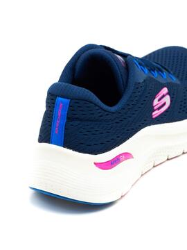 Deportivo Skechers 150051 Azul para Mujer