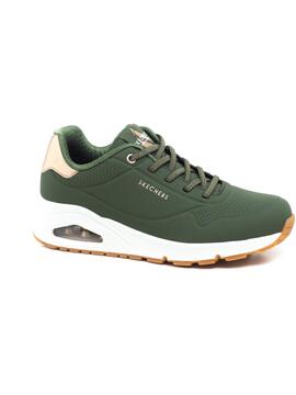 Deportivo Skechers 155196 Verde para Mujer