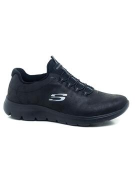 Deportivas Mujer Skechers Itz Bazik Negra 88888301