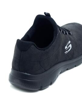 Deportivas Mujer Skechers Itz Bazik Negra 88888301