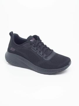 Deportiva Mujer Skechers Bobs 117209 Negro