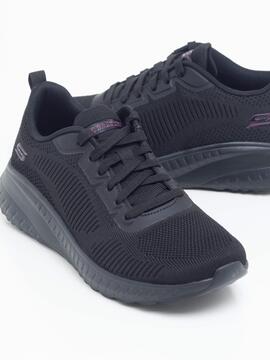 Deportiva Mujer Skechers Bobs 117209 Negro