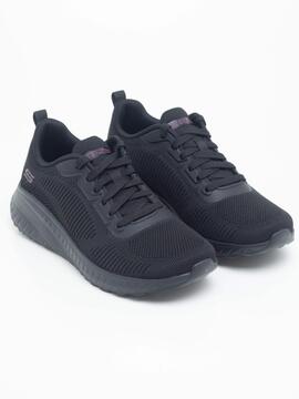 Deportiva Mujer Skechers Bobs 117209 Negro