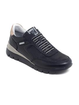 Sneaker de Mujer Cantabria W4r-6731 Negro