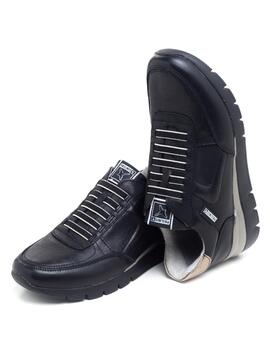 Sneaker de Mujer Cantabria W4r-6731 Negro