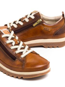 Sneaker Mujer Vigo W3w-6979 Camel