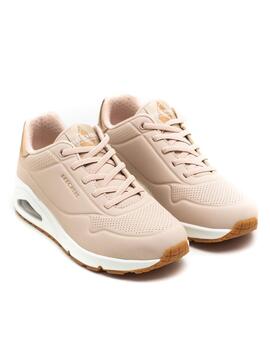 Deportivo Mujer Skechers beige