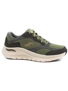 Deportivo Hombre Skechers 123702 Verde