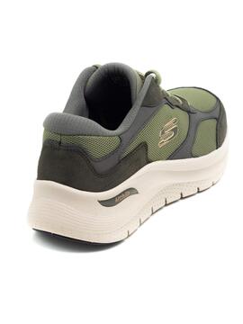 Deportivo Hombre Skechers 123702 Verde