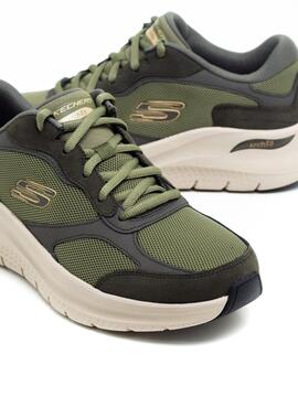 Deportivo Hombre Skechers 123702 Verde