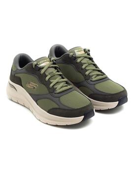 Deportivo Hombre Skechers 123702 Verde