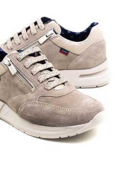 Sneaker Mujer Callaghan 92130 Beige