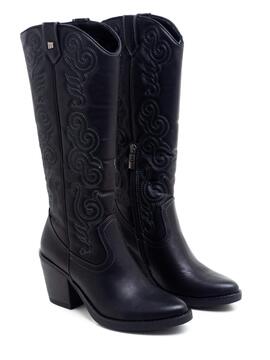 Bota Mujer MTNG Cowboy 59582 Negra