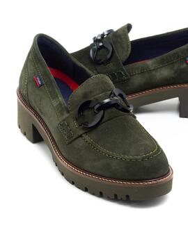 Zapato Mocasín Callaghan 13450 Verde