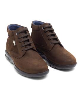 Botines Hombre Callaghan 56202 Nobuck Marrón