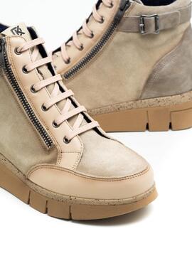 Botines Mujer Dorking India D9329 Taupe