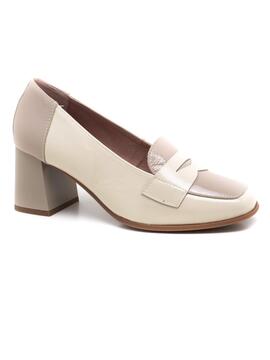 Zapato Mujer Pitillos 10490 Beige para Mujer