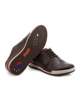 Zapato deportivo marrón piel hombre FLUCHOS HABANA F1770