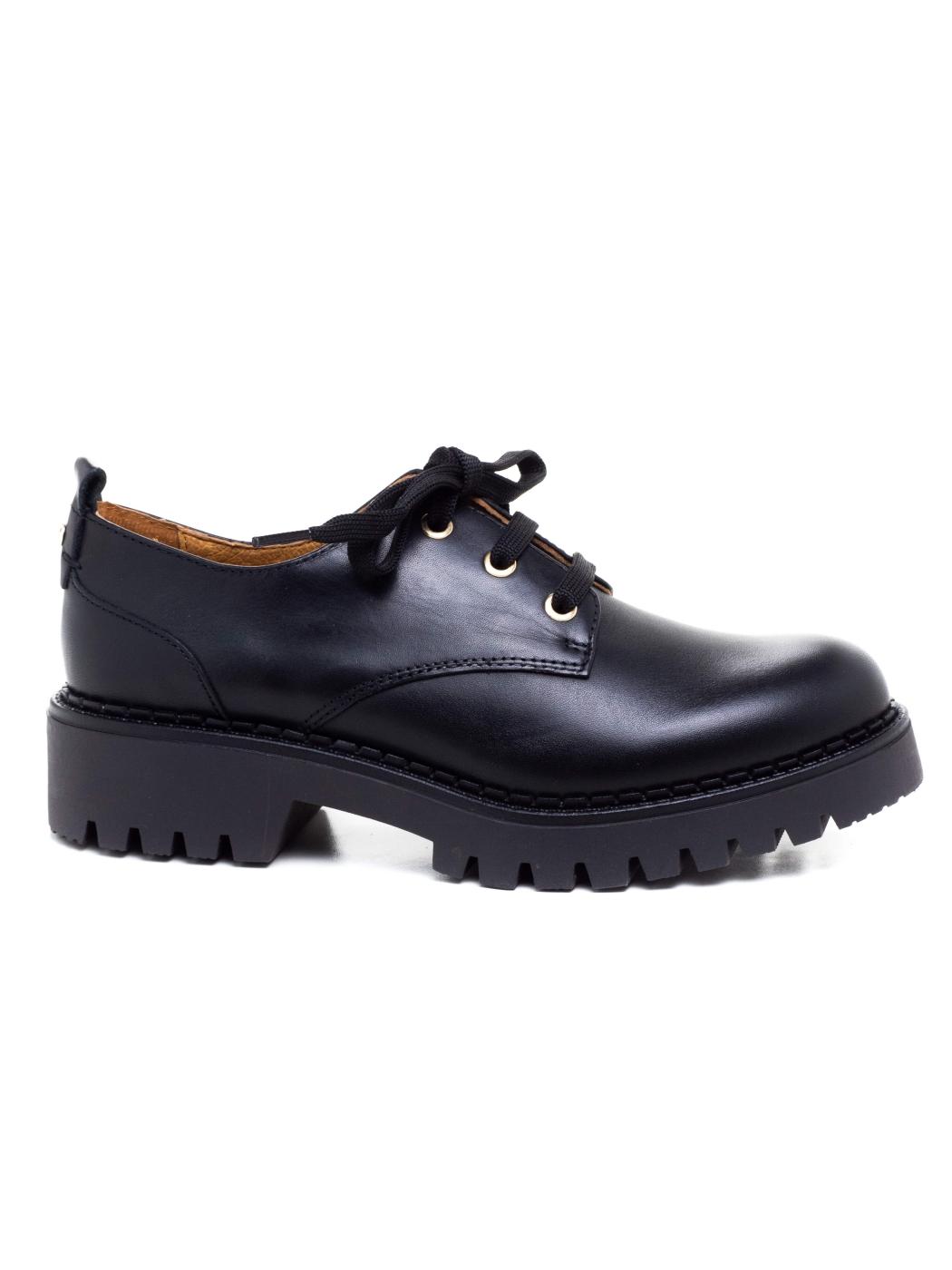 BLUCHER NEGRO 1/2 TRACK PIKO