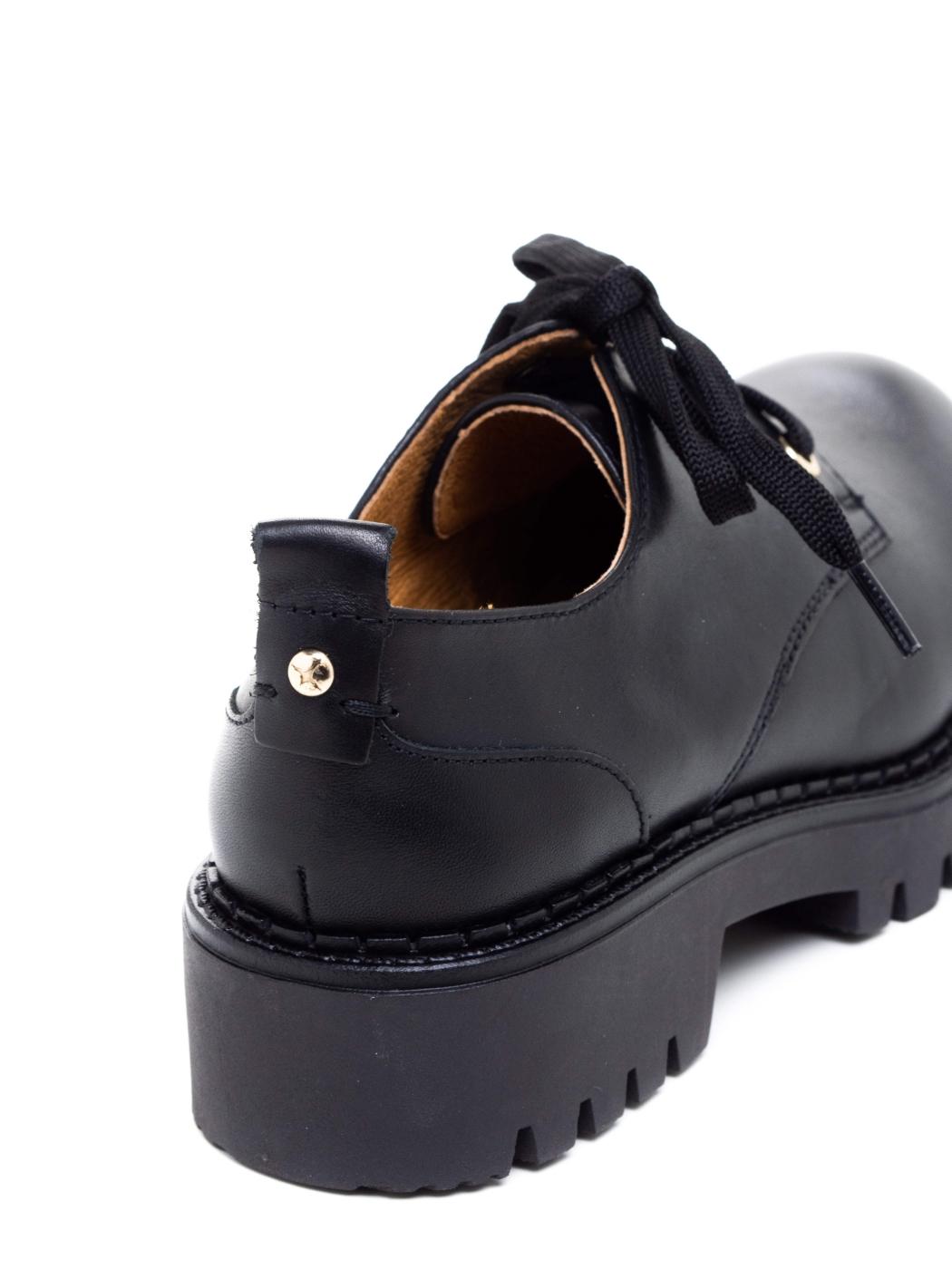 BLUCHER NEGRO 1/2 TRACK PIKO