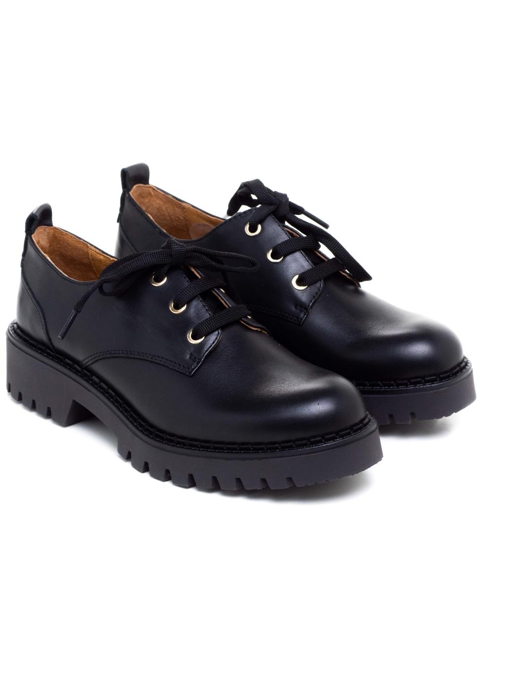 BLUCHER NEGRO 1/2 TRACK PIKO