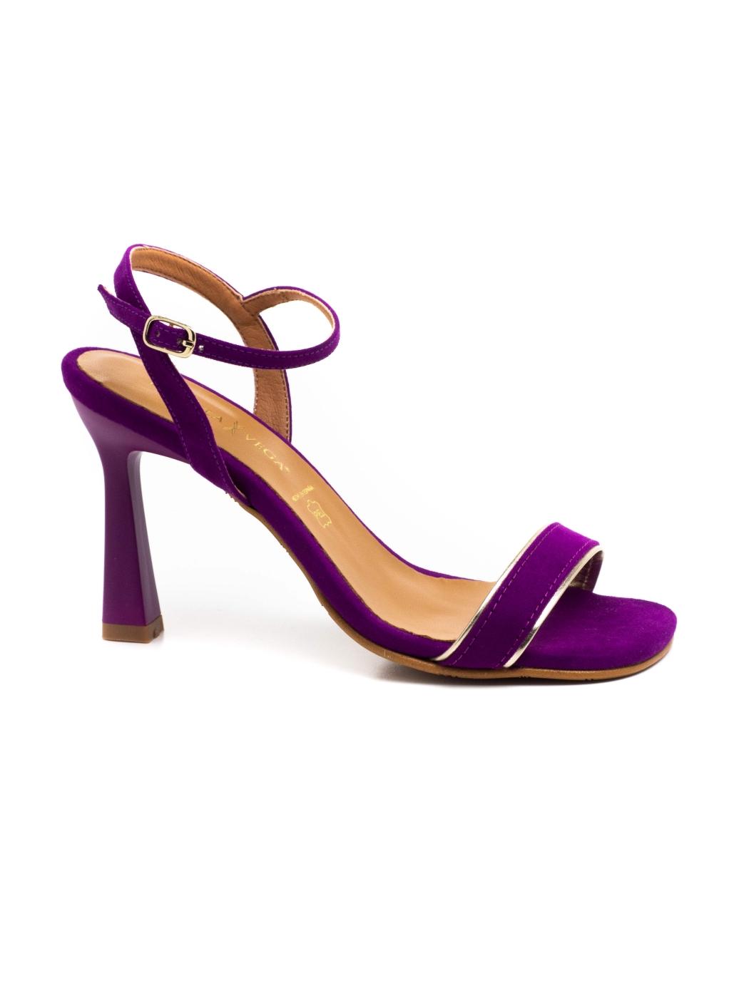 Sandalia Daniela vega 2417 Morado para Mujer