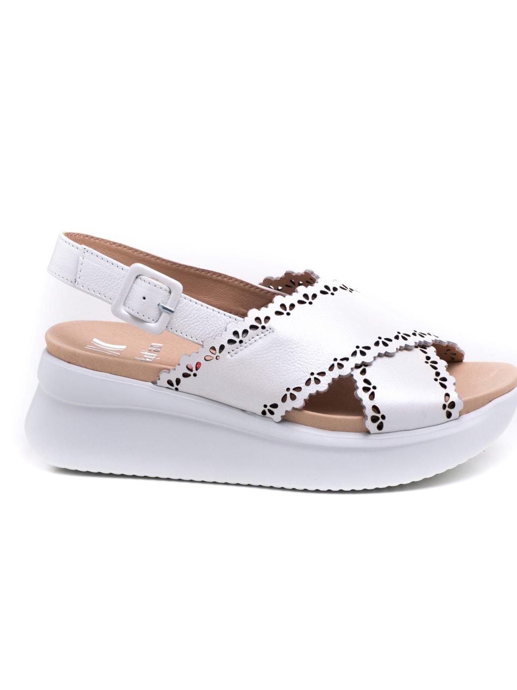 Sandalia Callaghan 299118 Blanca para Mujer