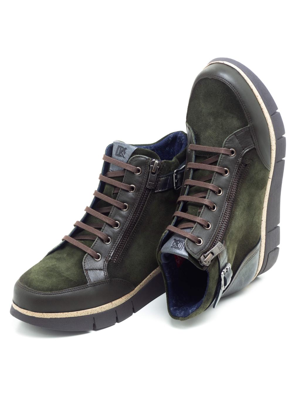 Botines Dorking Mujer D9329 Kaki