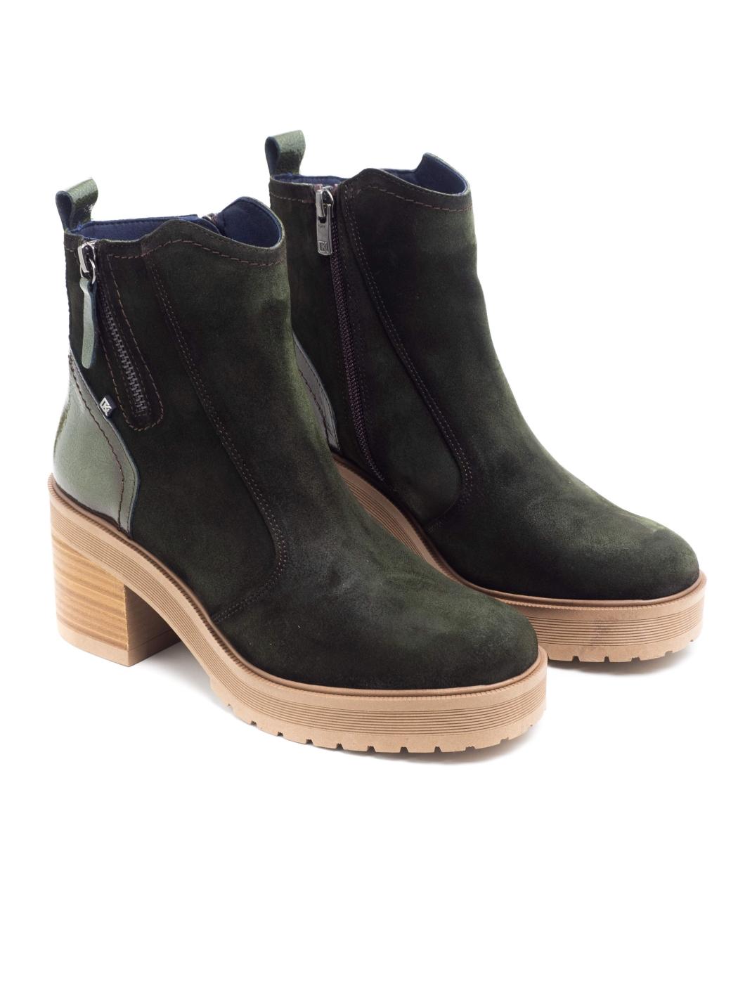Botines Mujer Dorking D9353 Verde