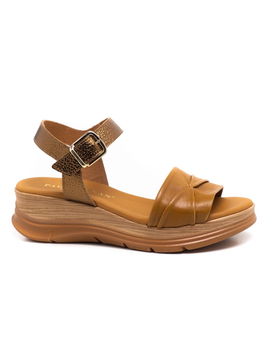 Sandalia Mujer Paula Urban 24-736 Cuero