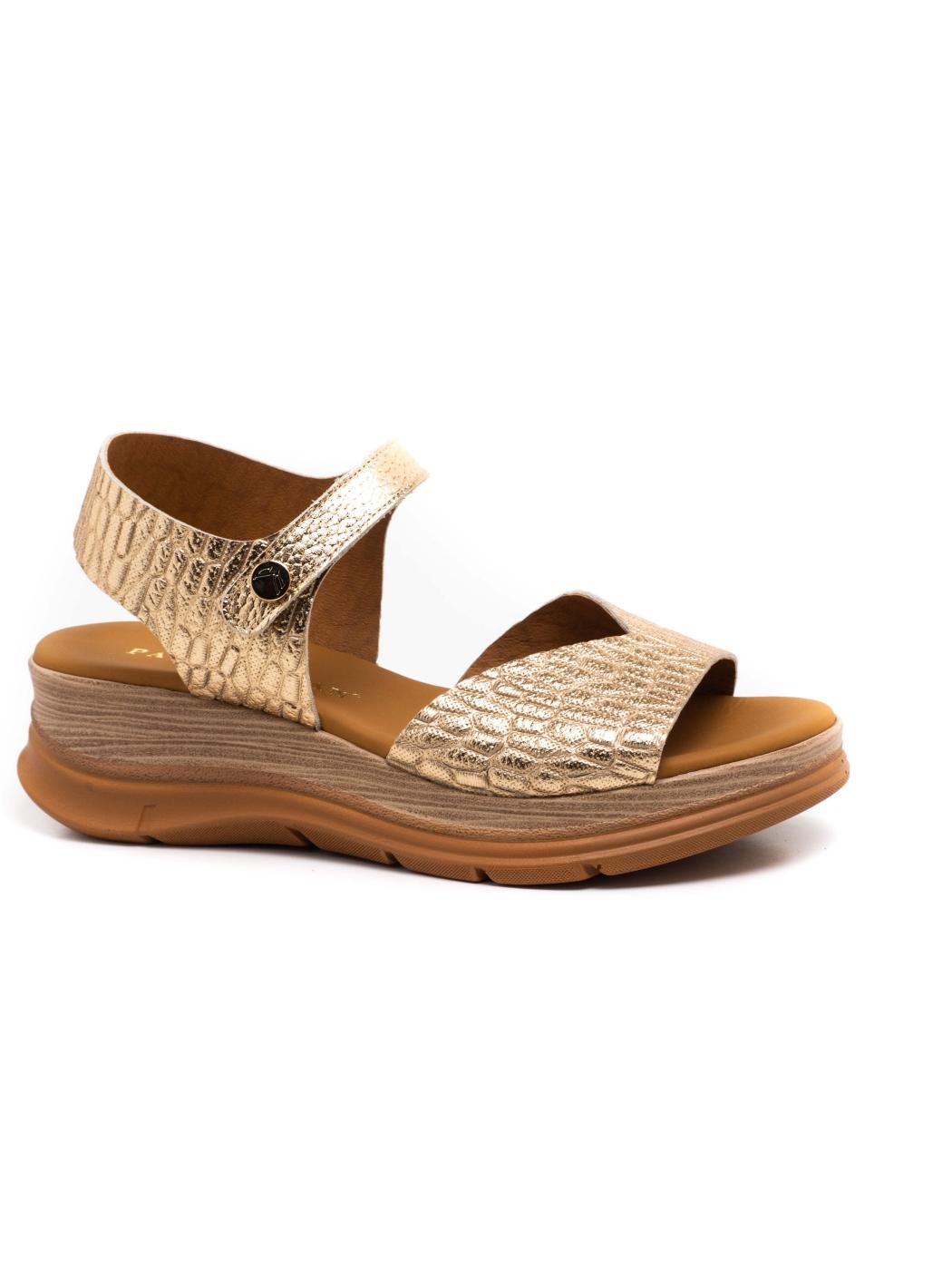 Sandalia Mujer Paula Urban 24-726 Dorado