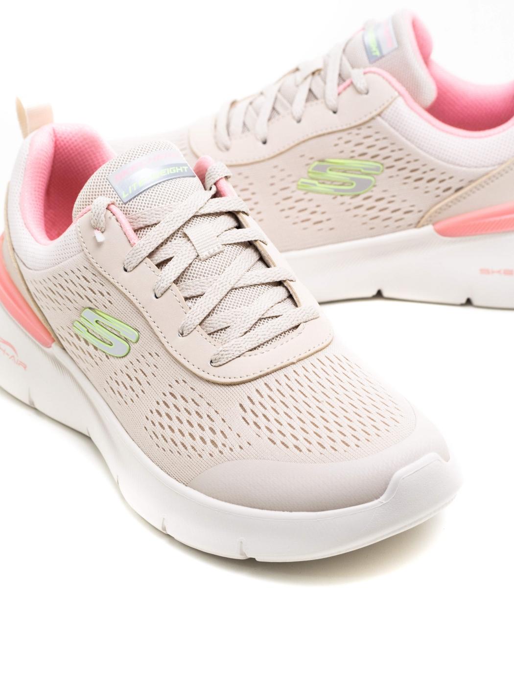 Deportivo Mujer Skechers 150370 Beige