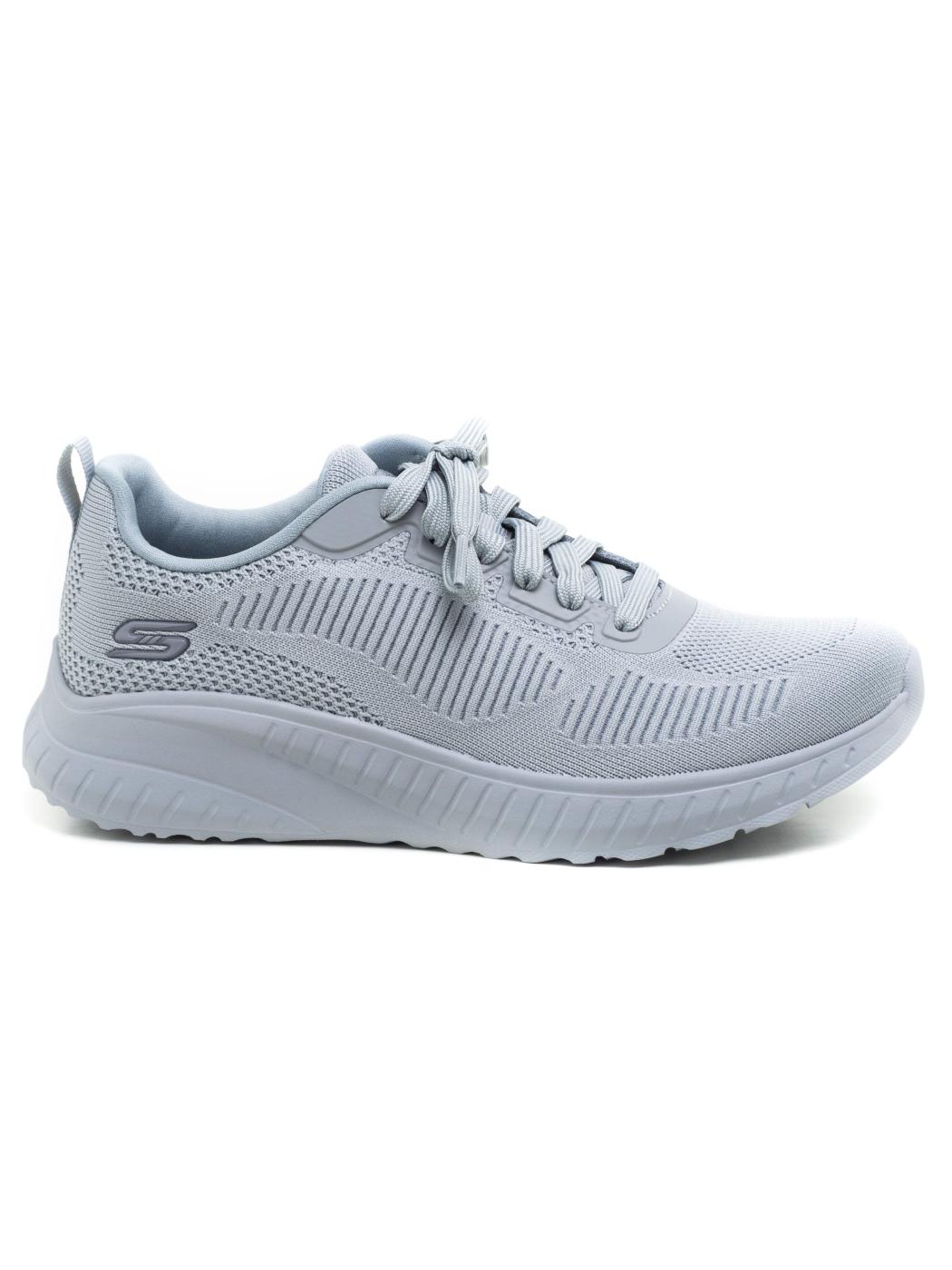 Deportivo Mujer Skechers 117209 Gris Claro