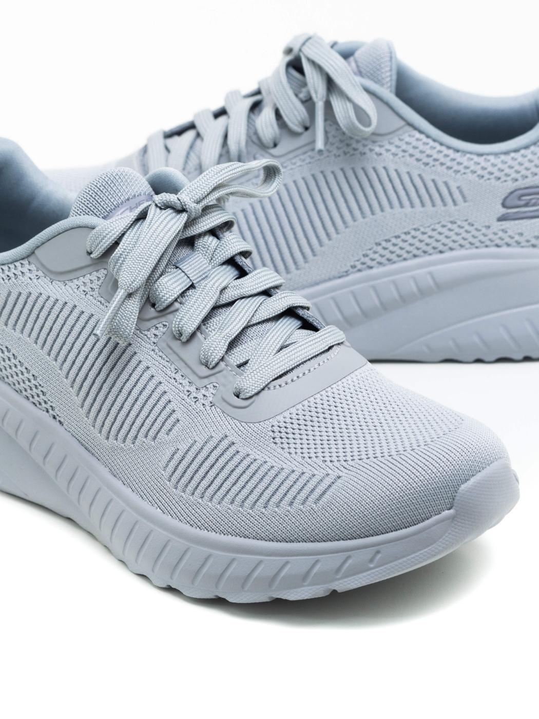 Deportivo Mujer Skechers 117209 Gris Claro