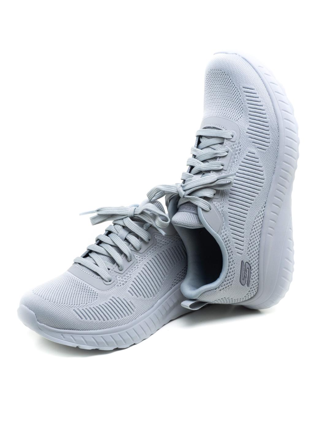 Deportivo Mujer Skechers 117209 Gris Claro