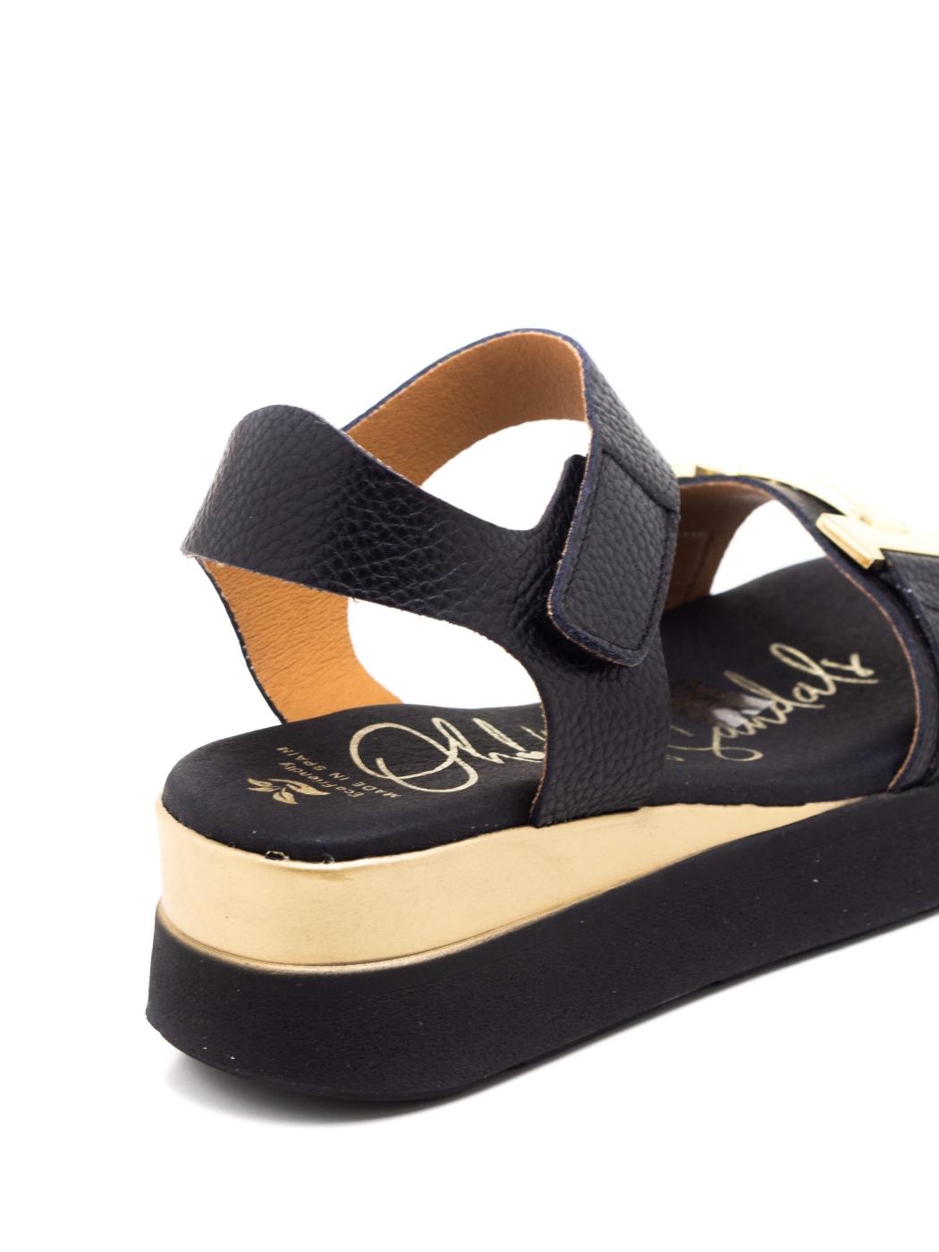 Sandalia Mujer Oh My Sandals 5672 Negra