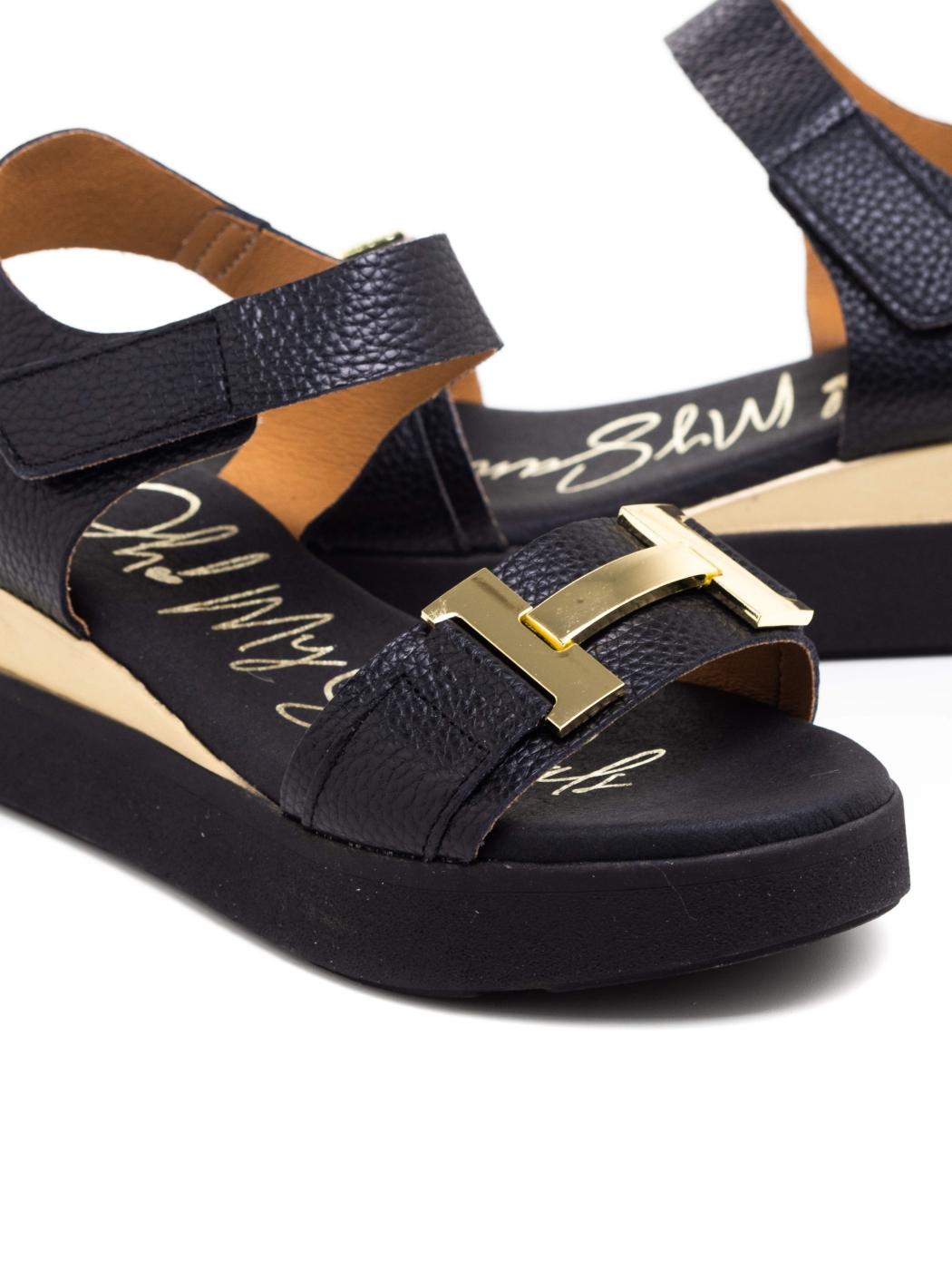 Sandalia Mujer Oh My Sandals 5672 Negra