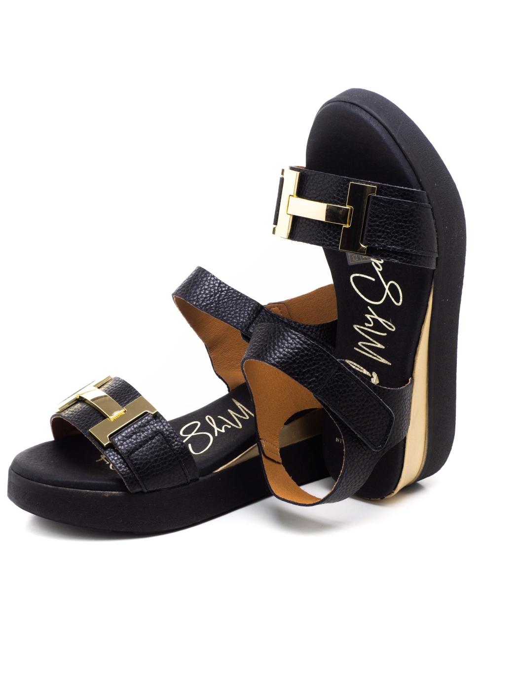 Sandalia Mujer Oh My Sandals 5672 Negra