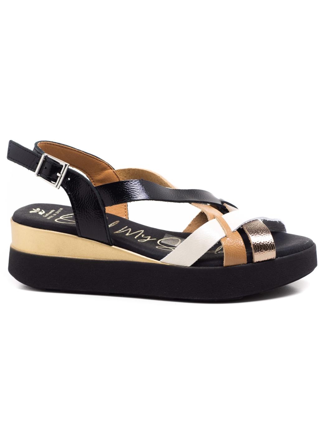 Sandalia Mujer Oh My Sandals 5670 Negra