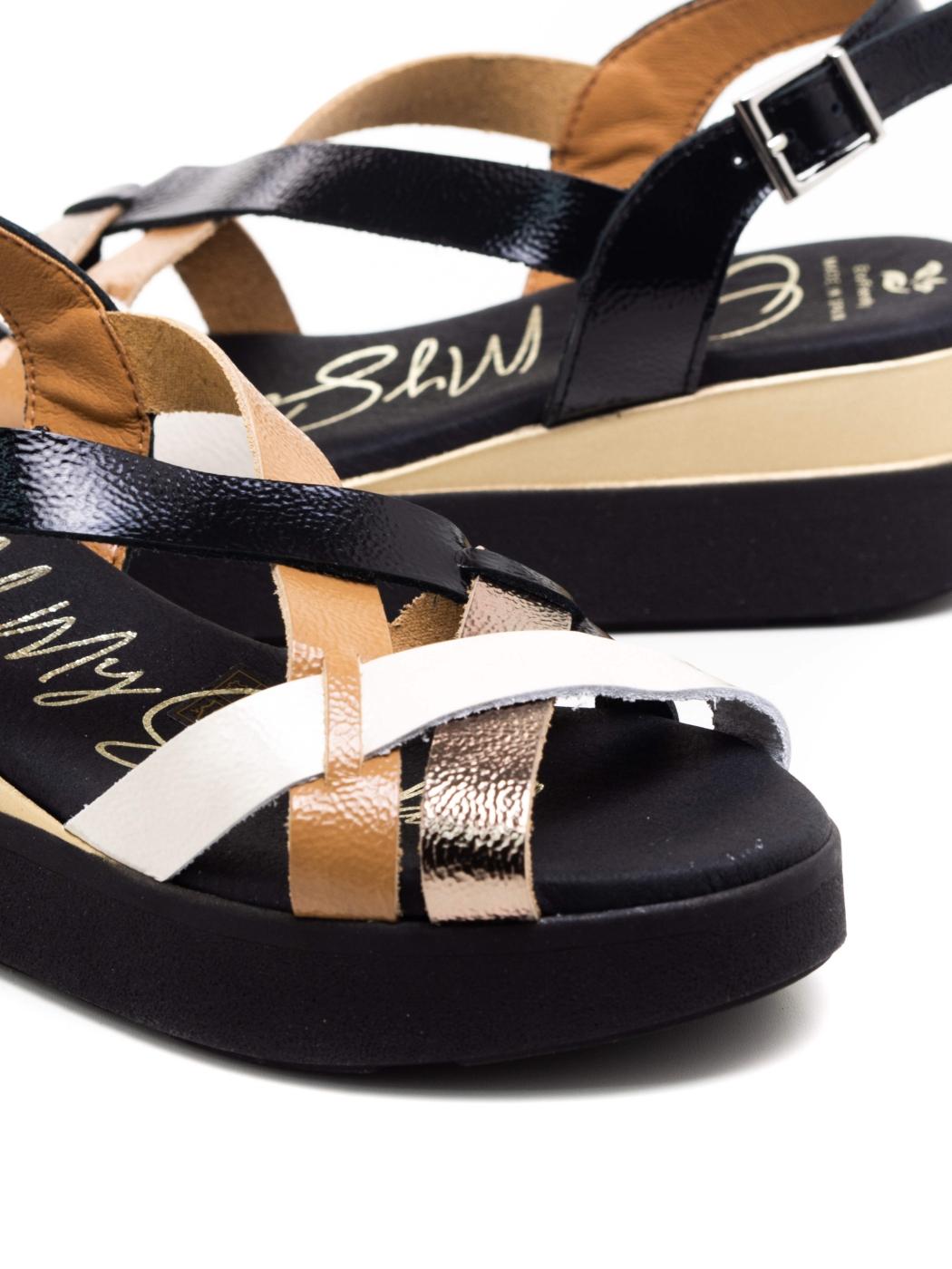 Sandalia Mujer Oh My Sandals 5670 Negra