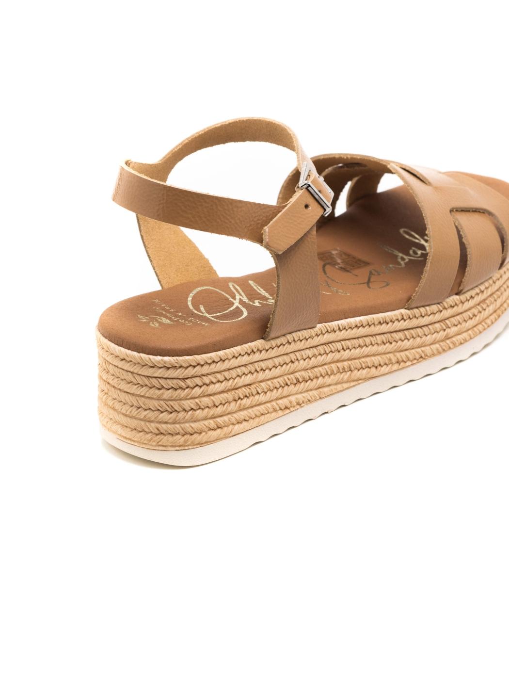 Sandalia Mujer Oh My Sandals 5702 Taupe