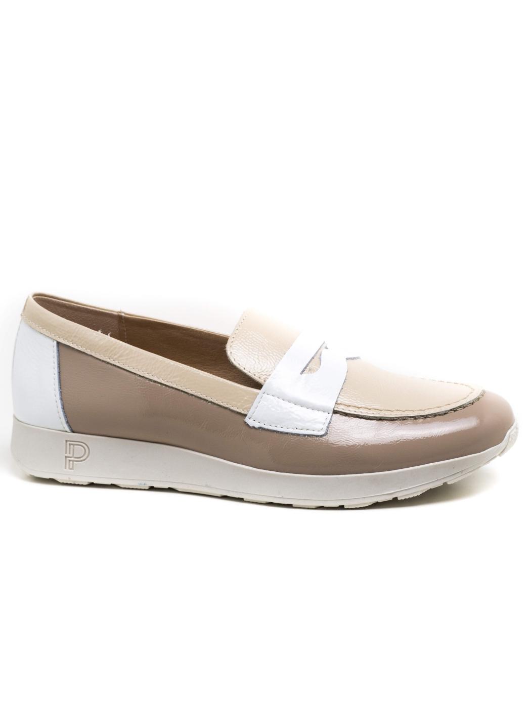Mocasines Mujer Pitillos 10420 Beige