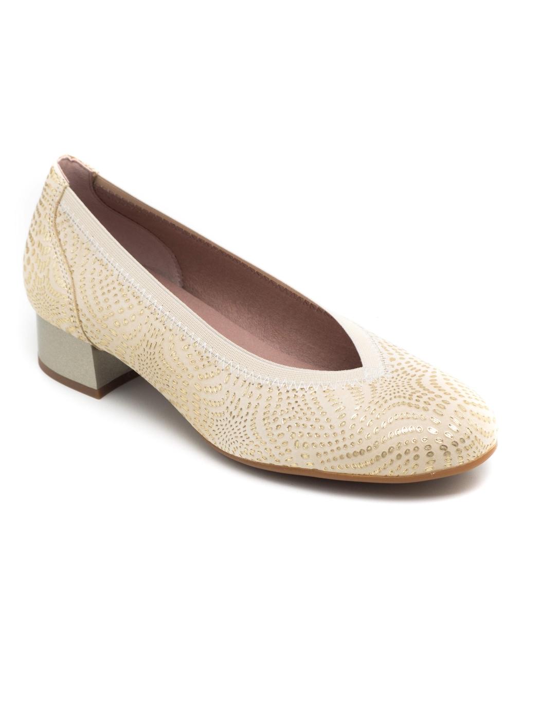 Zapato Mujer Pitillos 10450 Dorado