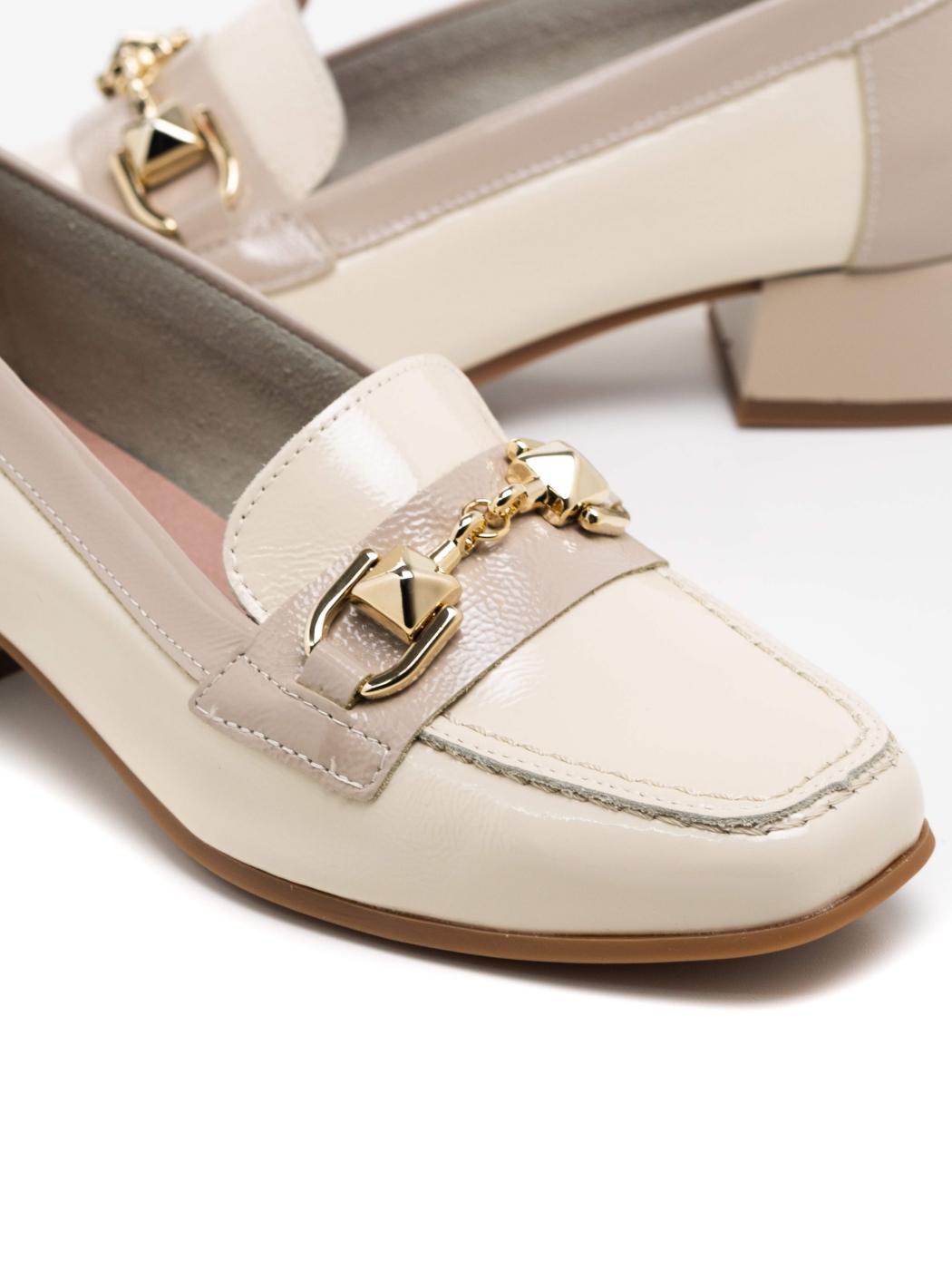 Mocasines Mujer Pitillos 10481 Beige