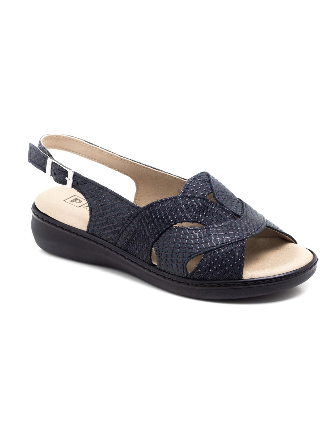 Sandalia Mujer Pitillos 10301 Negro