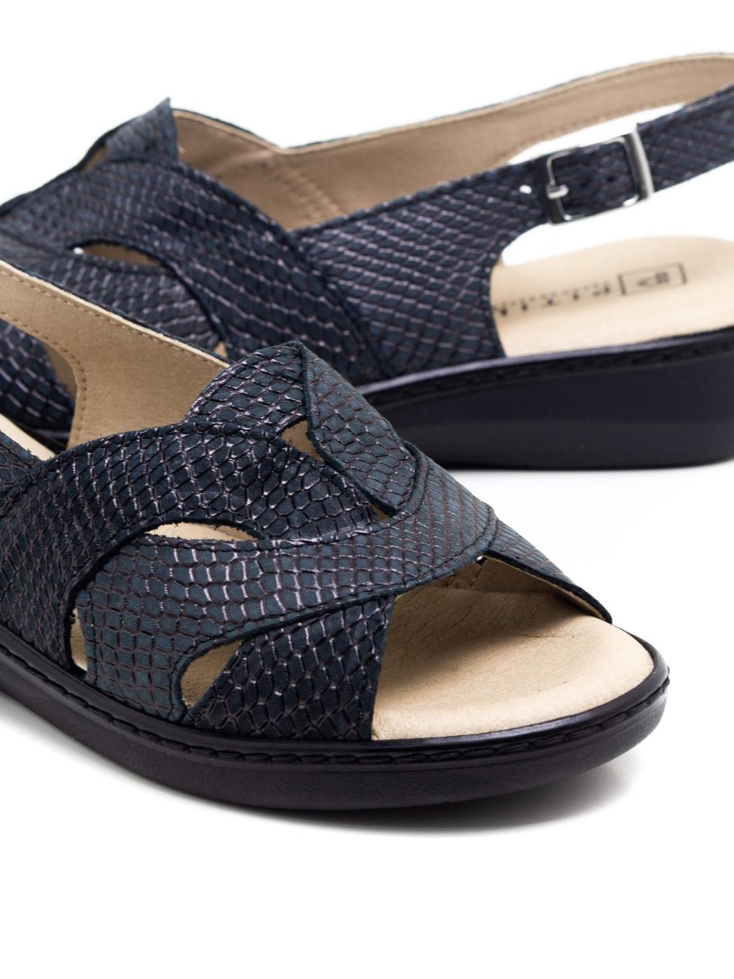 Sandalia Mujer Pitillos 10301 Negro