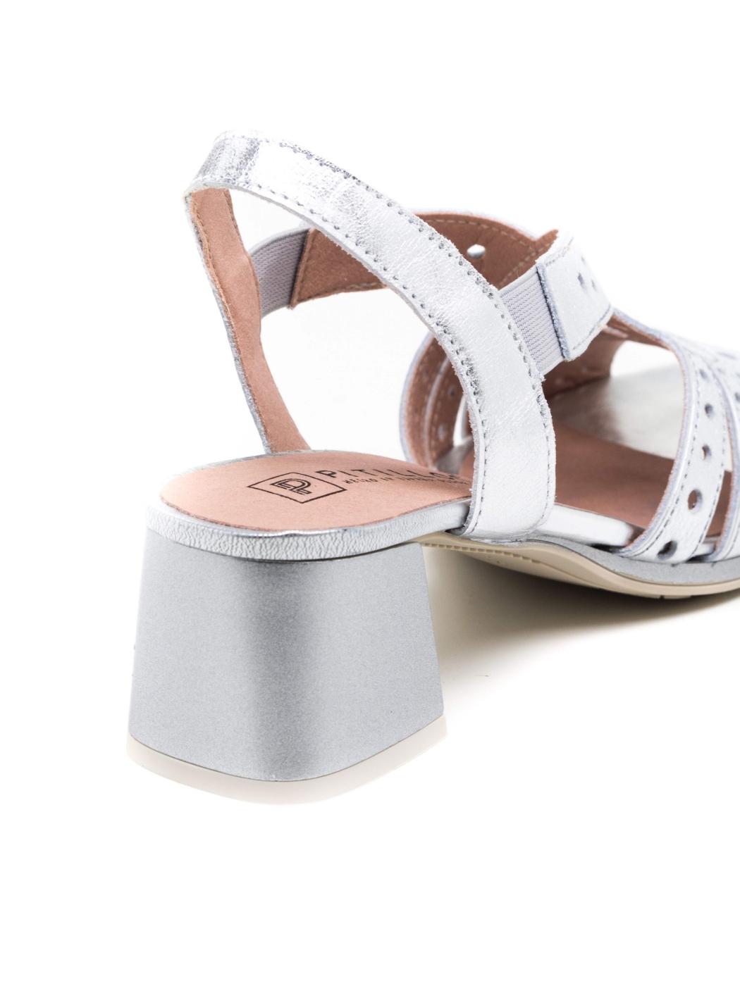 Sandalia Mujer Pitillos 10530 Plata